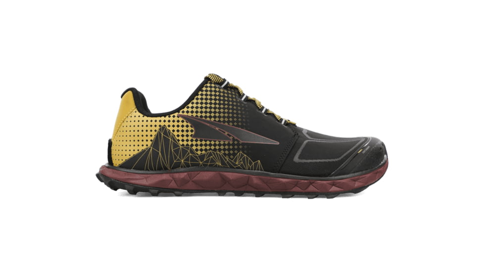 Altra Arrows Superior 4.5 Trailrunning Shoes - Men's, Yellow/Port, 9.5, AL0A4VQB721-9.5-MED