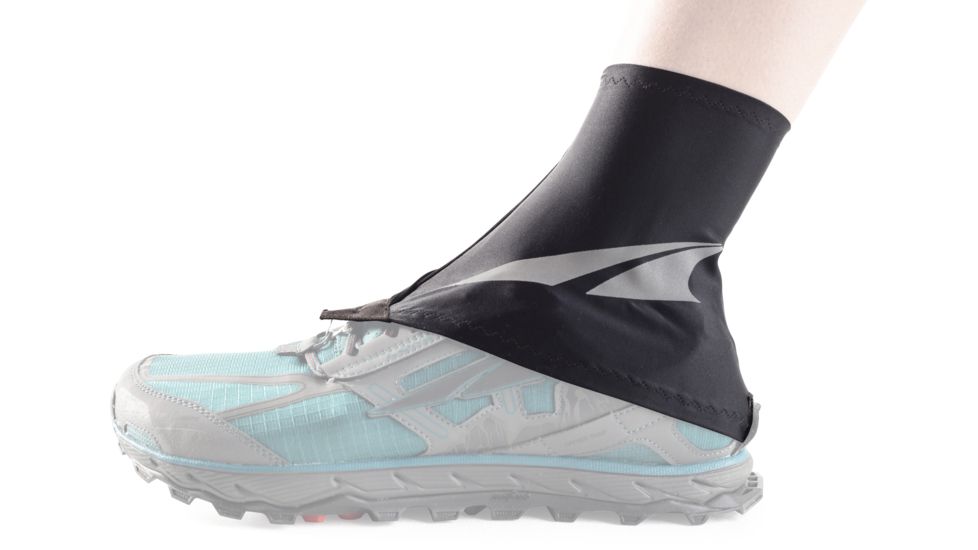 Altra Arrows Trail Gaiter, Black/Grey, Small/Medium, AXU16301R-8-SM