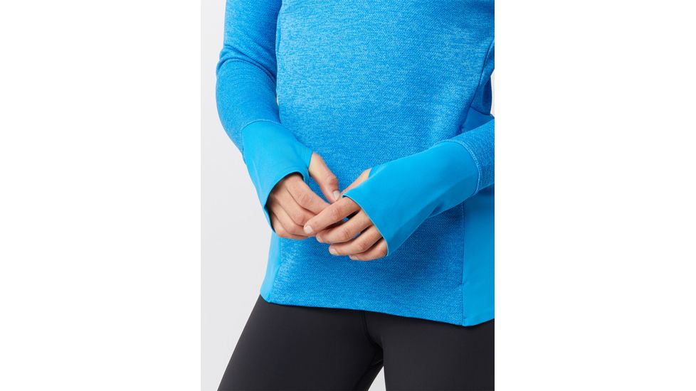 Altra Arrows Viz Tex Hoody - Womens, Blue, Medium, AAW18F2H1R-2-MD