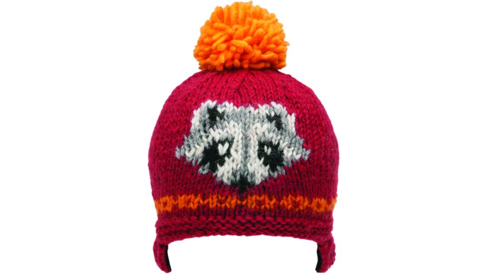 Ambler Creatures Beanie - Kid's-Raccoon-M/L