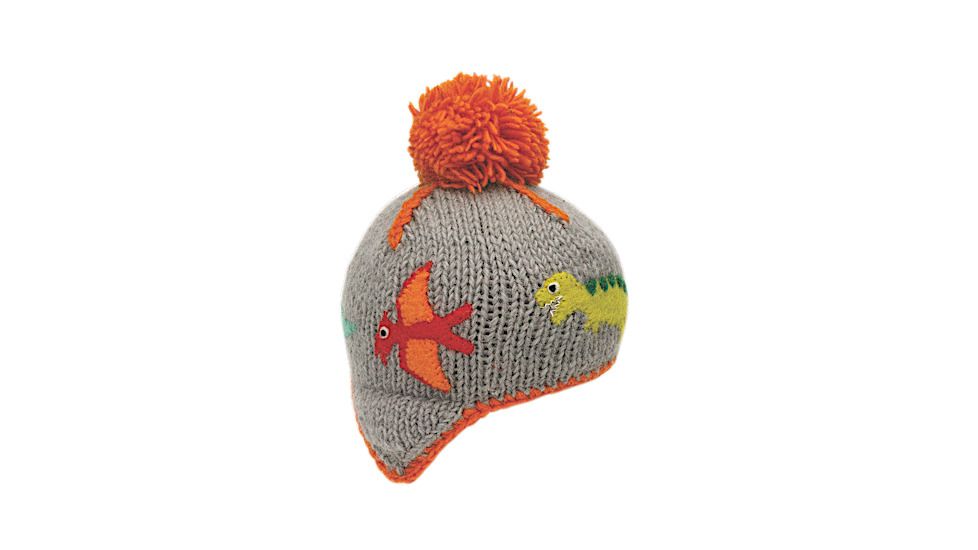 Ambler Dino Beanie - Kids, Grey, Small, F18-0006-C/GRY-S/P1