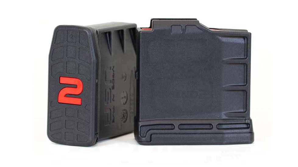 Amend2 AICS Short Action Magazine, 5-Round, Black, A2AICSBLK5-5RD
