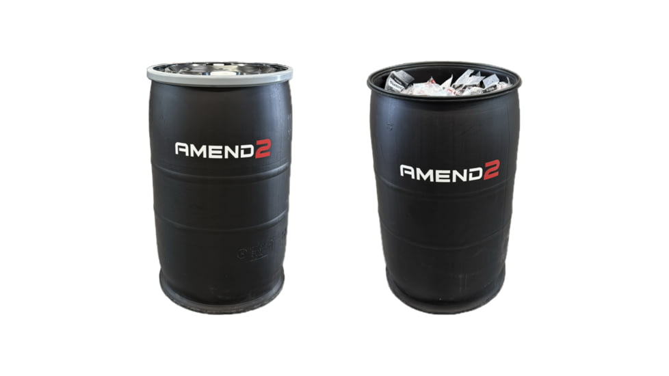 Amend2 AR-15 MOD 2 5.56 30 Rounds Rifle Magazine - 200 Mags &amp; 30GAL Drum, Black, 30, A2MAGDRUMMOD2