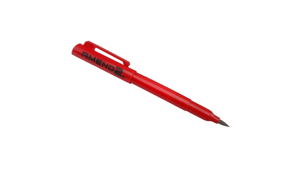 Amend2 G10 Reinforced Self-Defense Pen V3, Red, SDTOOL
