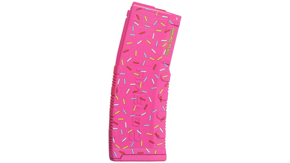 Amend2 Mod-2 Magazine, AR-15/M4/M16, 5.56x45mm NATO/.223 Remington, 30 Round, Pink, 556SPRINKLE30-30RD