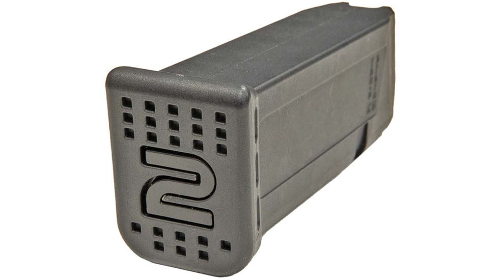 Amend2 Mod-3 A2-19 Magazine, Glock G19, 9mm Luger, 15 Round, Black, G19MOD3BLK15-15RD
