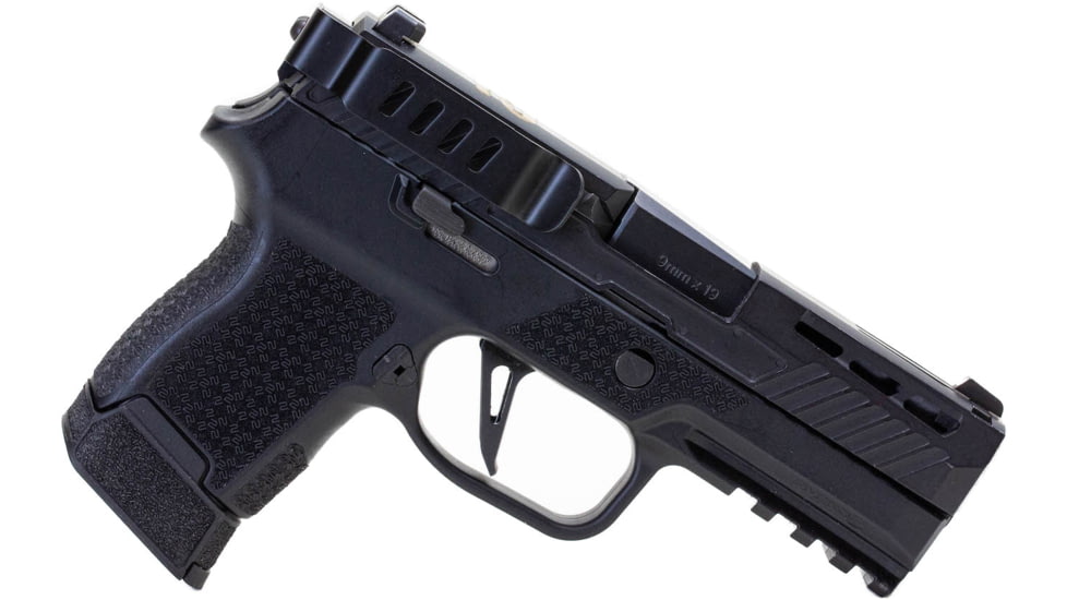 Amend2 S300 Hybrid Grip Module for The Sig Sauer P320 Firearm with P365 Magazine, Black, A2A320HYBRID