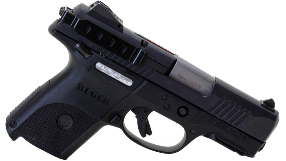 Techna Clips Gun Belt Clip for Ruger SR 9mm .40 .45, Ambi, Black, SR9BA