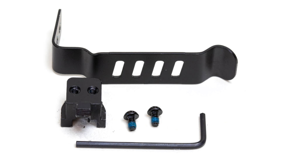 Techna Clips Gun Belt Clip for Ruger SR 9mm .40 .45, Ambi, Black, SR9BA