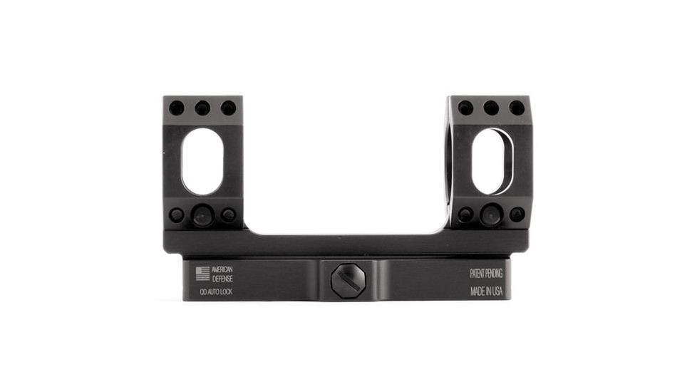 American Defense Manufacturing AD-SCOUT-S Scope Mount, Tactical Lever, Black, 1in, AD-SCOUT-S 1 TAC R