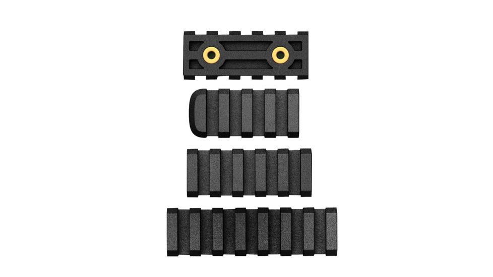 American Built Arms Company LTF Rail, 7 Slot, Combo- 4, 5, Black ABALTFCR