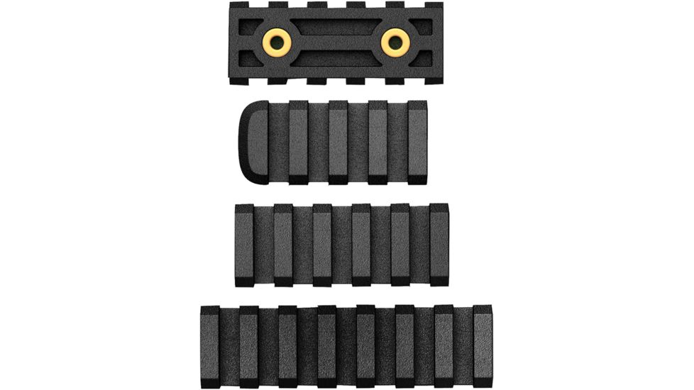 American Built Arms Company LTF Rail, 7 Slot, Combo- 4, 5, Black ABALTFCR