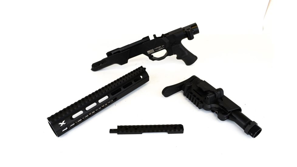 American Built Arms Company MOD-X GEN III Modular Rifle System, Black, Medium ABAMX700SFB