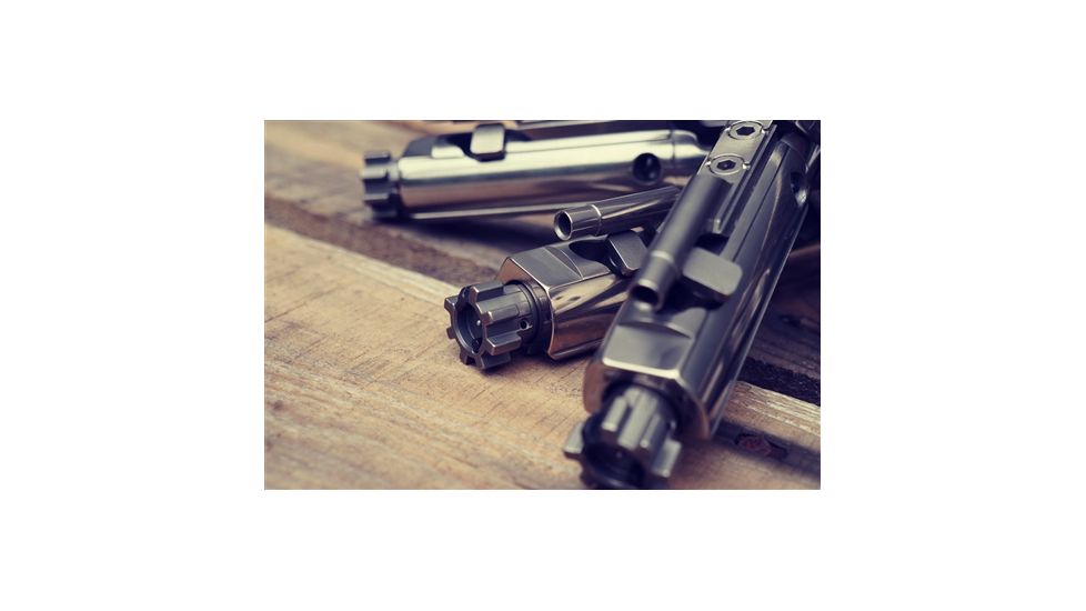 American Built Arms Company Pro 5.56 Bolt Carrier Group, Nickel Boron, Silver, ABABCGNiB