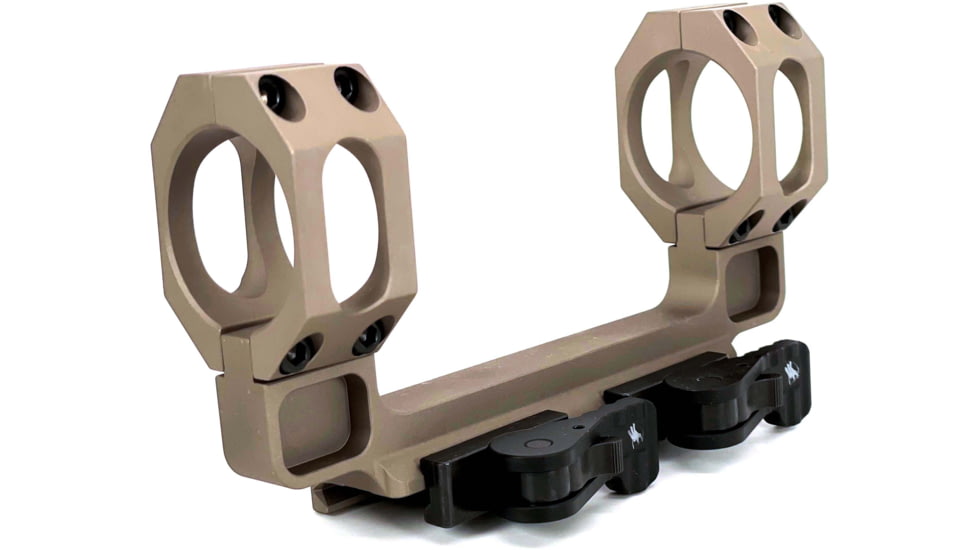 USED American Defense Manufacturing 1-Piece QD Mount, Tactical Legacy Lever, 30mm Ring Size, Flat Dark Earth, AD-RECON-SEW-H-30-FDE-TAC, EDEMO2