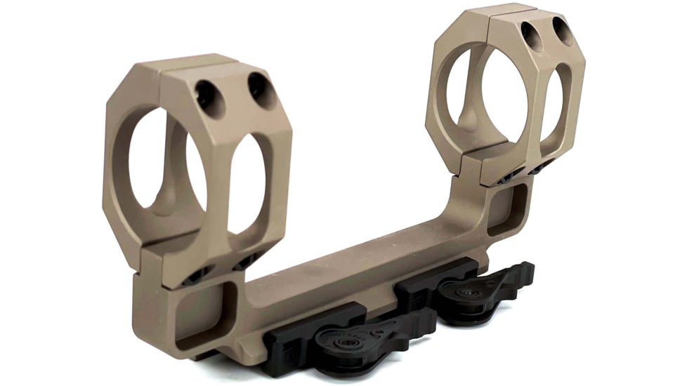 American Defense Manufacturing 1-Piece QD Mount, Titanium Lever, 30mm Ring Size, Flat Dark Earth, AD-RECON-SEW-H-30-FDE-TL