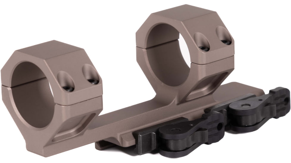 American Defense Manufacturing AD-DELTA-C Cantilever Scope Mount, Tactical Legacy Lever, 34mm Ring Size, Flat Dark Earth, AD-DELTA-C-34-FDE-TAC