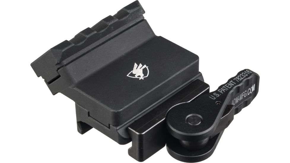 USED American Defense Manufacturing 45 Degree Offset Mount, 3in, Standard Lever, Black, AD-45-3R STD, EDEMO1