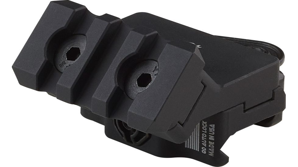 American Defense Manufacturing 45 degree Offset Mount, 3in, Black, AD-45-3R STD-TL