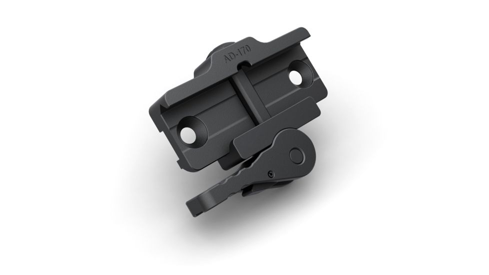 American Defense Manufacturing AD-170 Full Titanium Mount for Surefire 951 Weapon Light, Black, AD-170-STD-Ti