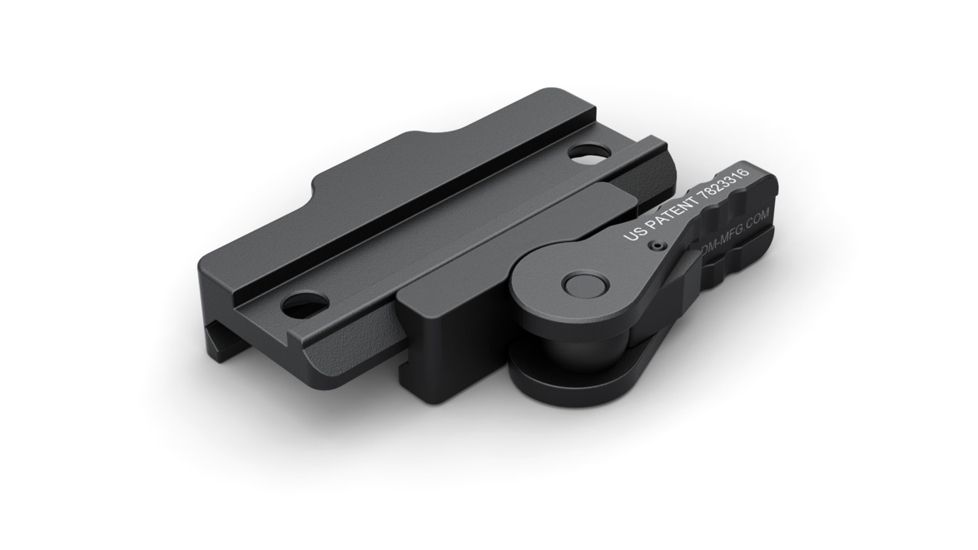 American Defense Manufacturing AD-170 Full Titanium Mount for Surefire 951 Weapon Light, Black, AD-170-STD-Ti