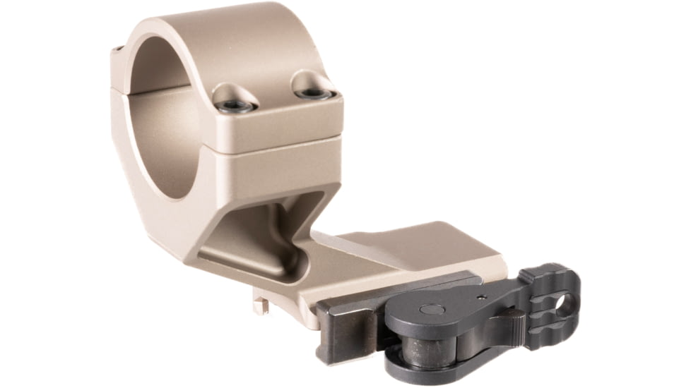 American Defense Manufacturing AD-68 Aimpoint M68/CompM2/Pro Red Dot Sight Mount, Tactical QD Lever, Flat Dark Earth, 1.7 in, AD-68-C-FDE-TAC