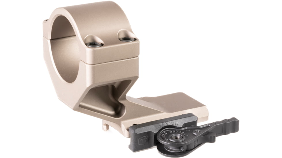 American Defense Manufacturing AD-68 Aimpoint M68/CompM2/Pro Red Dot Sight Mount, Titanium QD Lever, Flat Dark Earth, 1.7 in, AD-68-C-FDE-TL