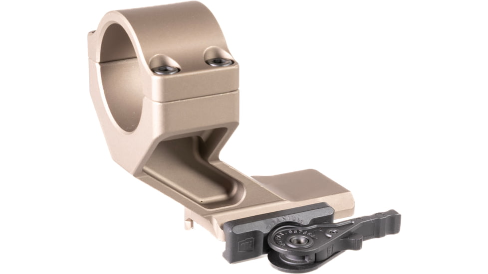 American Defense Manufacturing AD-68 Aimpoint M68/CompM2/Pro Red Dot Sight Mount, Titanium QD Lever, Flat Dark Earth, 1.93 in, AD-68-H-FDE-TL