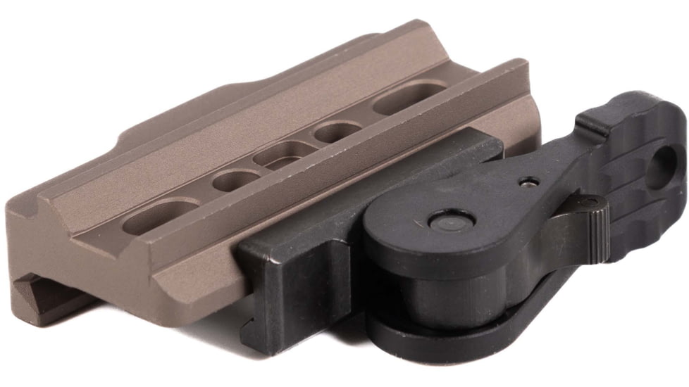 American Defense Manufacturing AD-B2 Modular Base, Tactical Lever, Flat Dark Earth, AD-B2 TAC R FDE