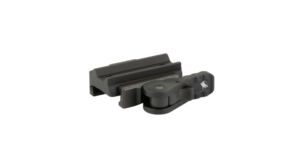 American Defense Manufacturing AD-B2, Quick Detach Riflescope Mount, Low Height,  Anodized Finish, Black, AD-B2-L-STD