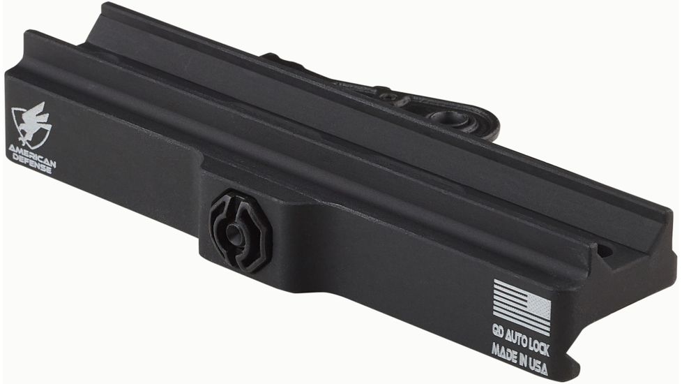 American Defense Manufacturing AD-B4 X-Large Modular Base, Black, AD-B4 STD-TL