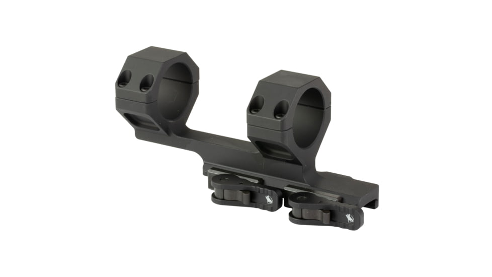 American Defense Manufacturing AD-DELTA-C-M AR-15 Quick Detach Riflescope Mount, 34mm, 1.70in Height, Anodized Finish, Black, AD-DELTA-C-M-34-STD