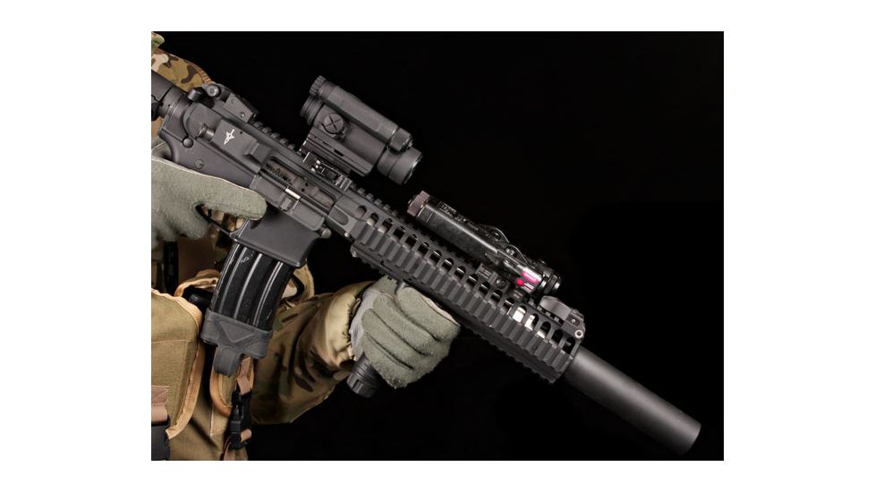 American Defense Manufacturing AD-PAK 2/4 Mount, Standard Lever, Black, AD-PAK STD