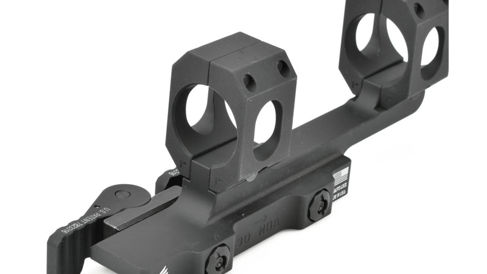 American Defense Manufacturing AD-RECON 30 MOA Scope Mount, Tactical Lever, Black, 1in, AD-RECON-30MOA 1 TAC R
