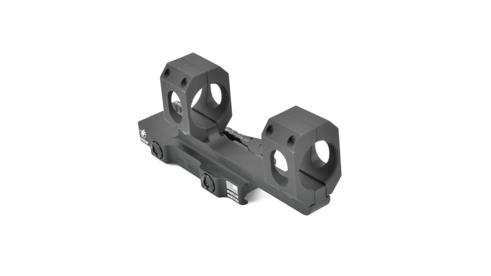 American Defense Manufacturing AD-RECON 30 MOA Scope Mount, Tactical Lever, Black, 1in, AD-RECON-30MOA 1 TAC R