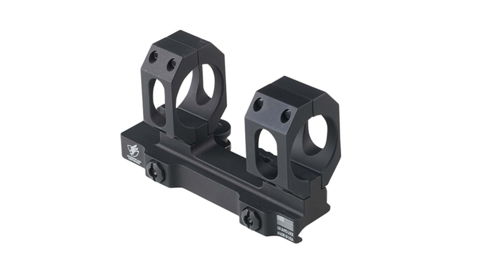 American Defense Manufacturing AD-RECON-PB 1-Piece Mount, High Height, Standard Legacy Lever, 34mm Ring Size, Black, AD-RECON-PB-H-34-STD