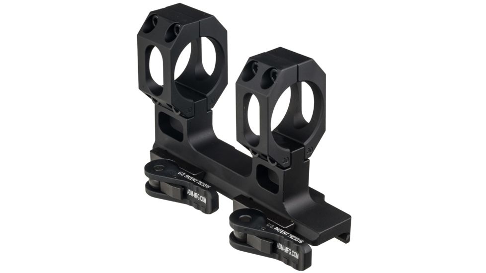 American Defense Manufacturing AD-RECON-PB-H Scope Mount, Standard Lever, Black, 30mm, AD-RECON-PB-H 30 STD
