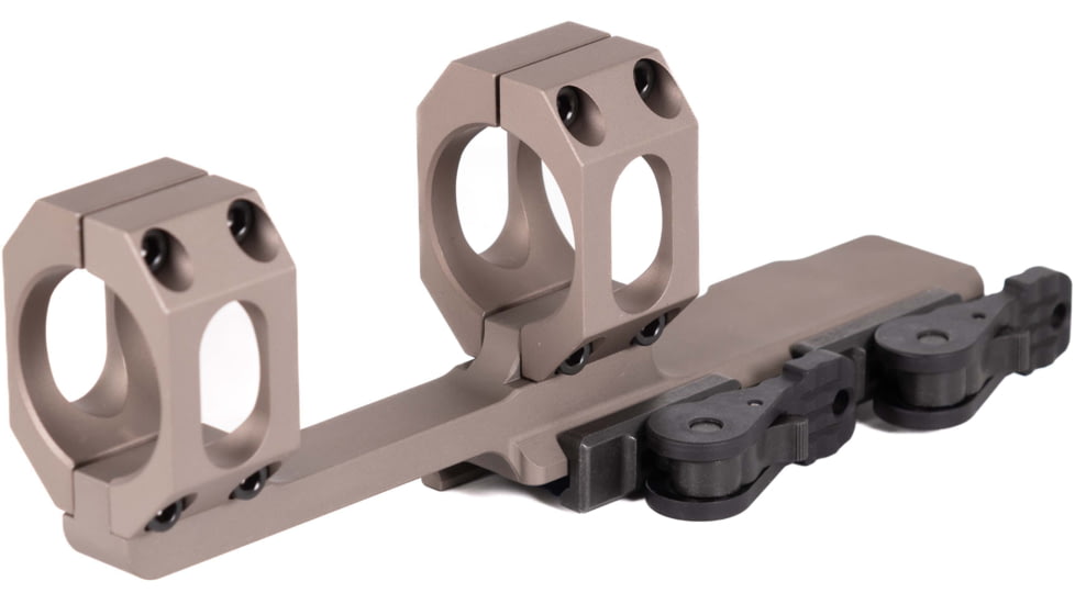 American Defense Manufacturing AD-RECON-X Scope Mount, Tactical Lever, Flat Dark Earth, 34mm, AD-RECON-X 34 TAC R FDE