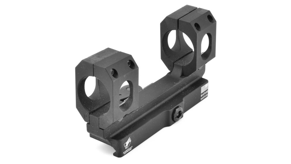 American Defense Manufacturing AD-SCOUT-S Scope Mount, Standard Lever, Black, 1in, AD-SCOUT-S 1 STD
