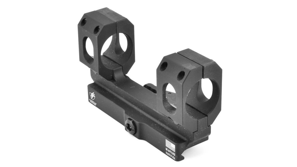 American Defense Manufacturing AD-SCOUT-S Scope Mount, Standard Lever, Black, 1in, AD-SCOUT-S 1 STD