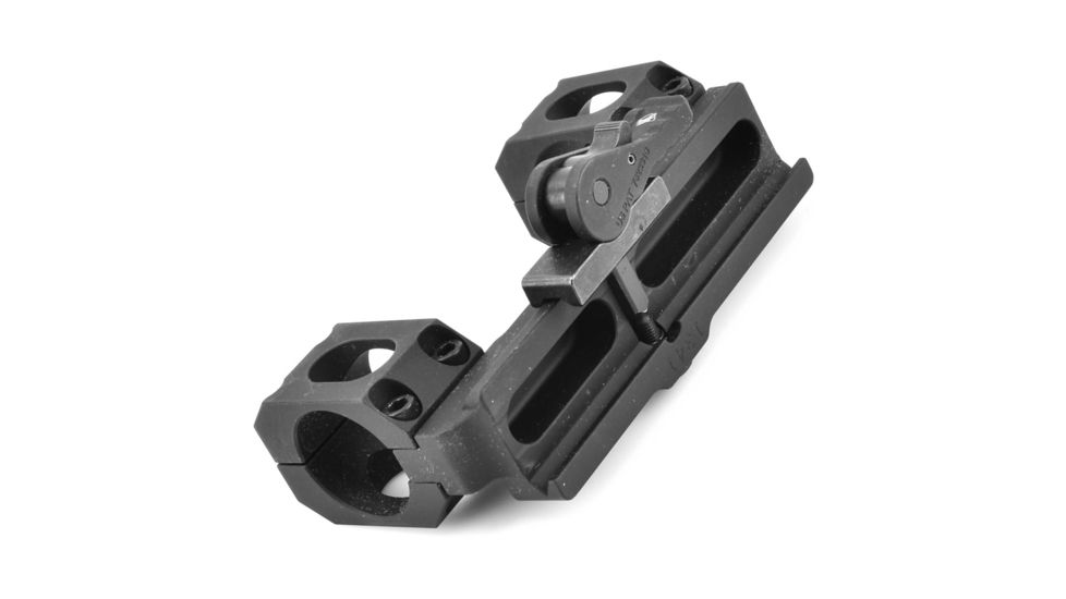 American Defense Manufacturing AD-SCOUT-S Scope Mount, Standard Lever, Black, 1in, AD-SCOUT-S 1 STD