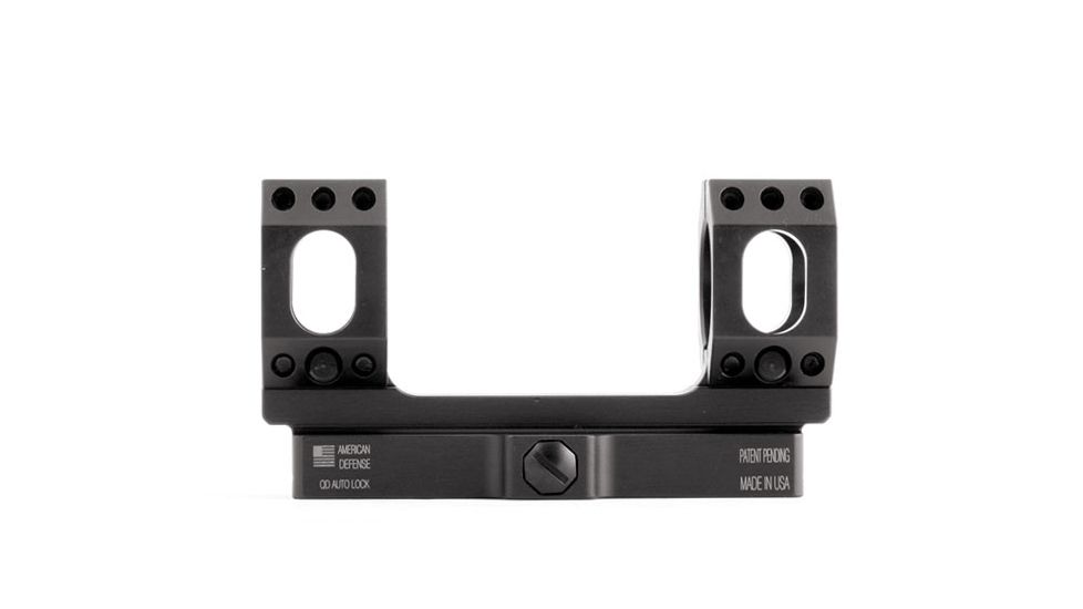 American Defense Manufacturing AD-SCOUT-S Scope Mount, Standard Lever, Black, 34mm, AD-SCOUT-S-34-STD