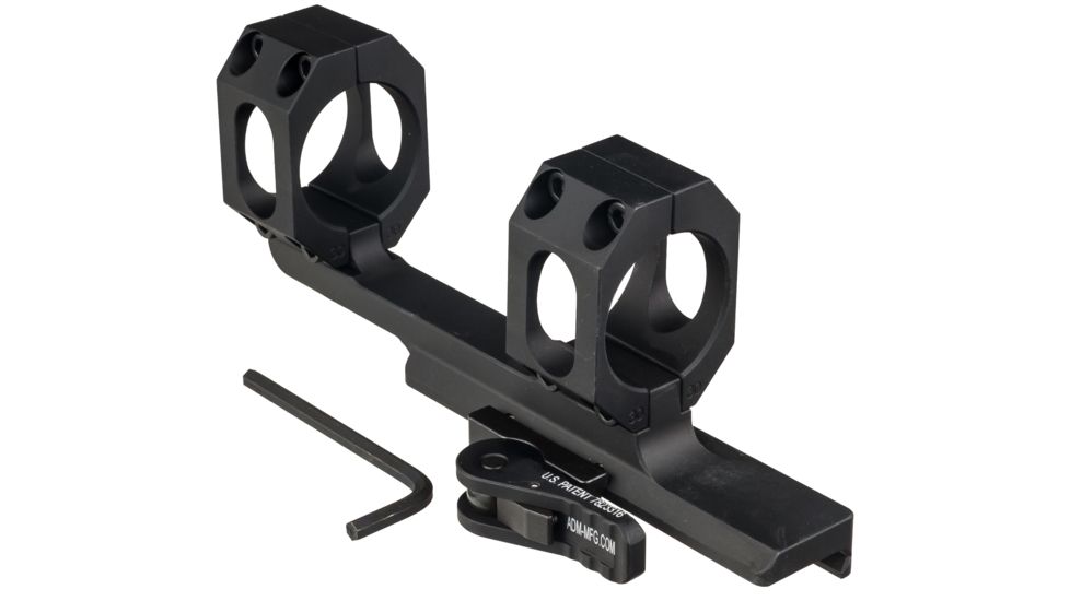 American Defense Manufacturing AD-SCOUT Scope Mount, Standard Lever, Black, 30mm, AD-SCOUT 30 STD