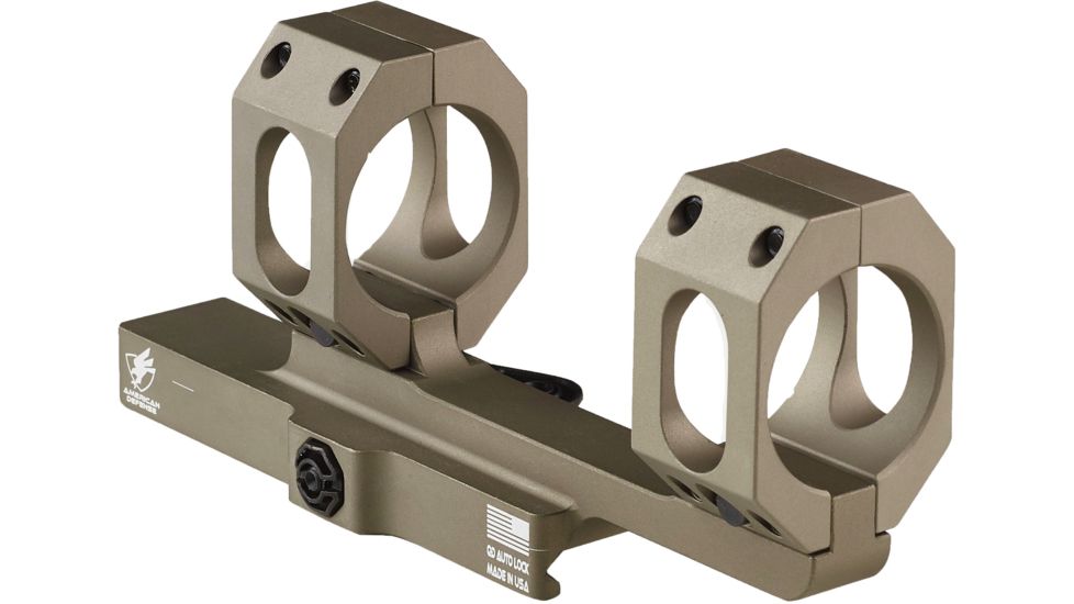 American Defense Manufacturing AD-SCOUT Scope Mount, Standard Lever, Flat Dark Earth, 30mm, AD-SCOUT 30 STD FDE