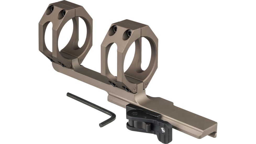 American Defense Manufacturing AD-XCOUT-X Scope Mount, Tactical Lever, Flat Dark Earth, 40mm, AD-SCOUT-X-40-R-FDE-TAC