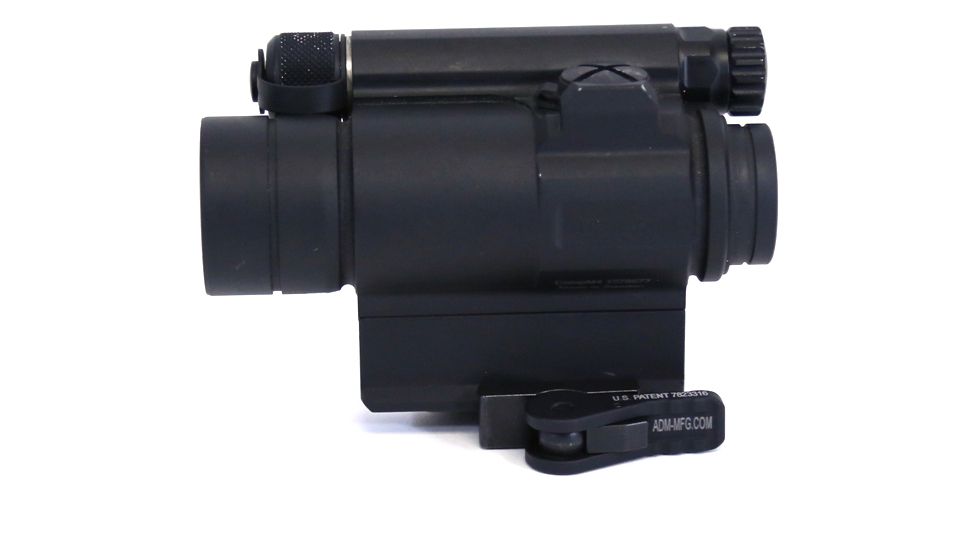 American Defense Manufacturing Aimpoint Comp M4 Mount 1 Piece Lower 1/3rd Co-Witness, Tactical Lever, Black, AD-CM4-11 TAC R
