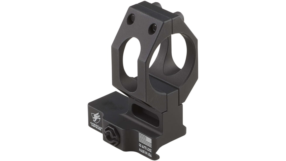 American Defense Manufacturing Aimpoint High Profile Mount for M68/CompM2/Pro w/ 1/2in Titanium GI Bolt, Black, Small, AD-68-H-TGIB