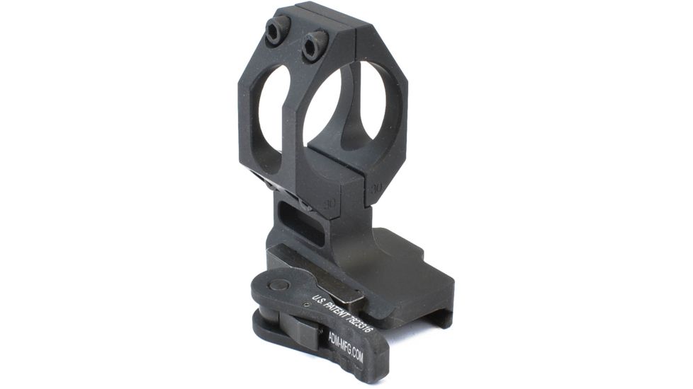 Open Box, Dealer Demo, American Defense Manufacturing Aimpoint High Profile Mount, Standard Lever, Black, 30mm, AD-68-H STD