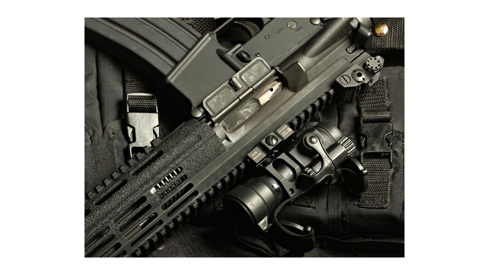 American Defense Manufacturing Aimpoint Low Profile Mount for M68/CompM2/Pro w/ 1/2in Titanium GI Bolt, Black, Small, AD-68-L-TGIB