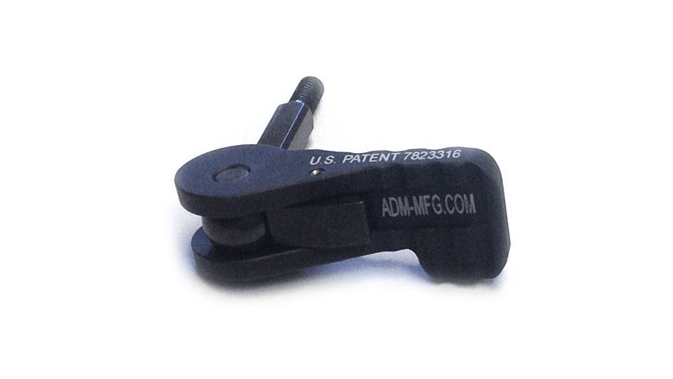 American Defense Manufacturing Aimpoint Low Profile Mount for M68/CompM2/Pro w/ 1/2in Titanium GI Bolt, Black, Small, AD-68-L-TGIB